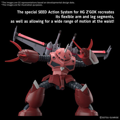 HG 1/144 Z'Gok (Seed Freedom Ver.) Model Kit
