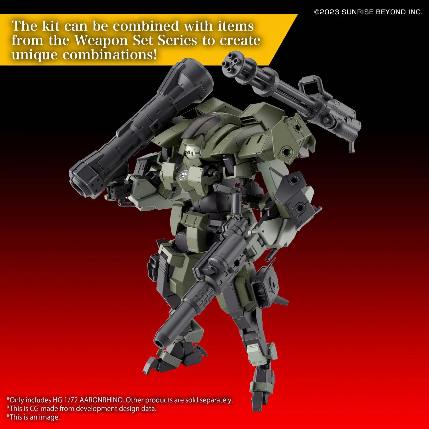 HG 1/72 AARONRHINO