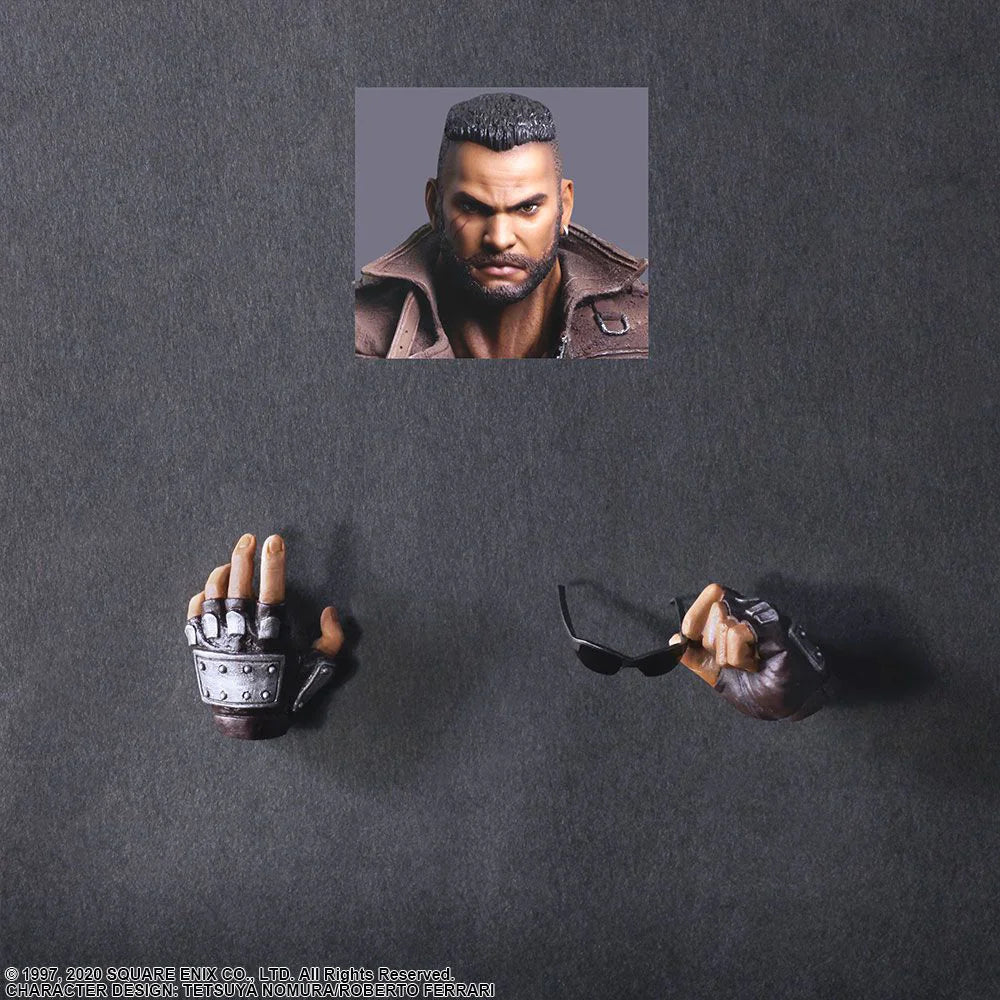 Final Fantasy VII Remake Barret Wallace Play Arts Kai Action Figure Ver. 2
