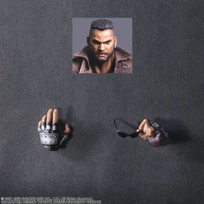 Final Fantasy VII Remake Barret Wallace Play Arts Kai Action Figure Ver. 2