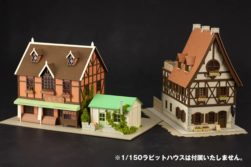 PLUM PMOA Paper Kit Is the Order a Rabbit? Anitecture03 Amausaan & Sharo's House Papercraft Model