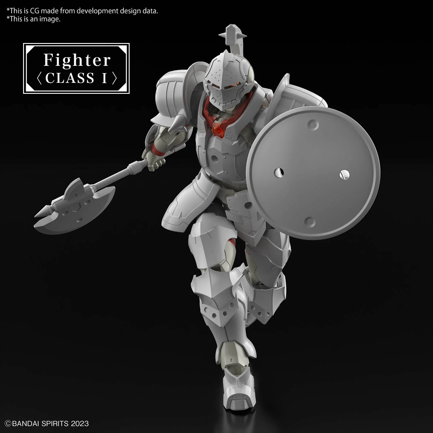Bandai Spirits 30 Minutes Fantasy Liber Warrior Model Kit
