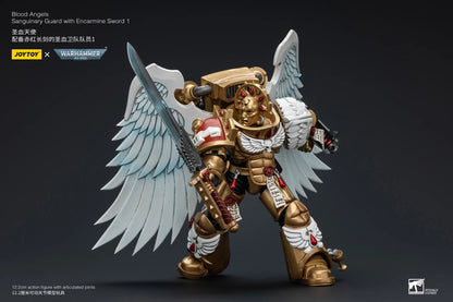 Blood Angels Sanguinary Guard with Encarmine Sword 1