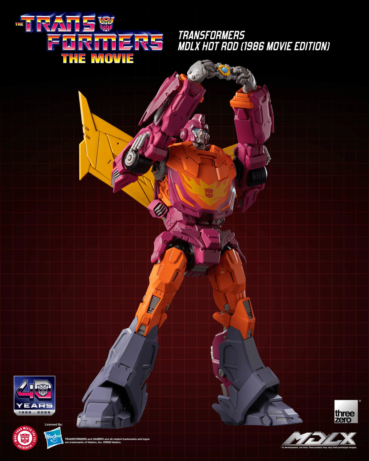 Transformers MDLX Hot Rod (1986 Movie Edition)