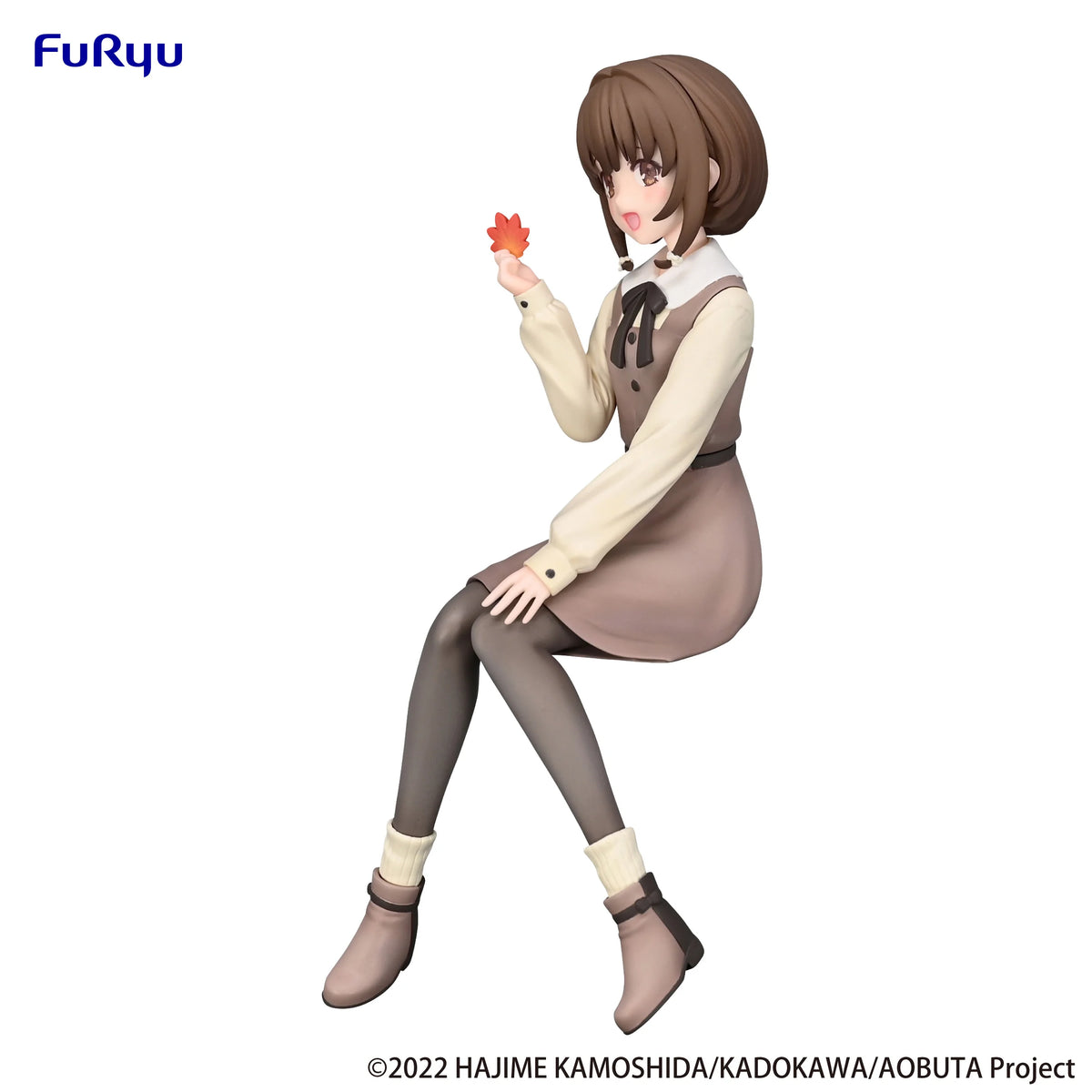 Rascal Does Not Dream Series Noodle Stopper Figure -Kaede Azusagawa Autumn Outfit ver.ー