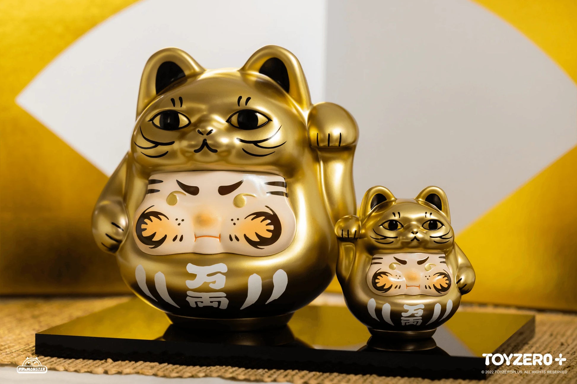 200% PP Lucky Cat Daruma (Golden cat edition)