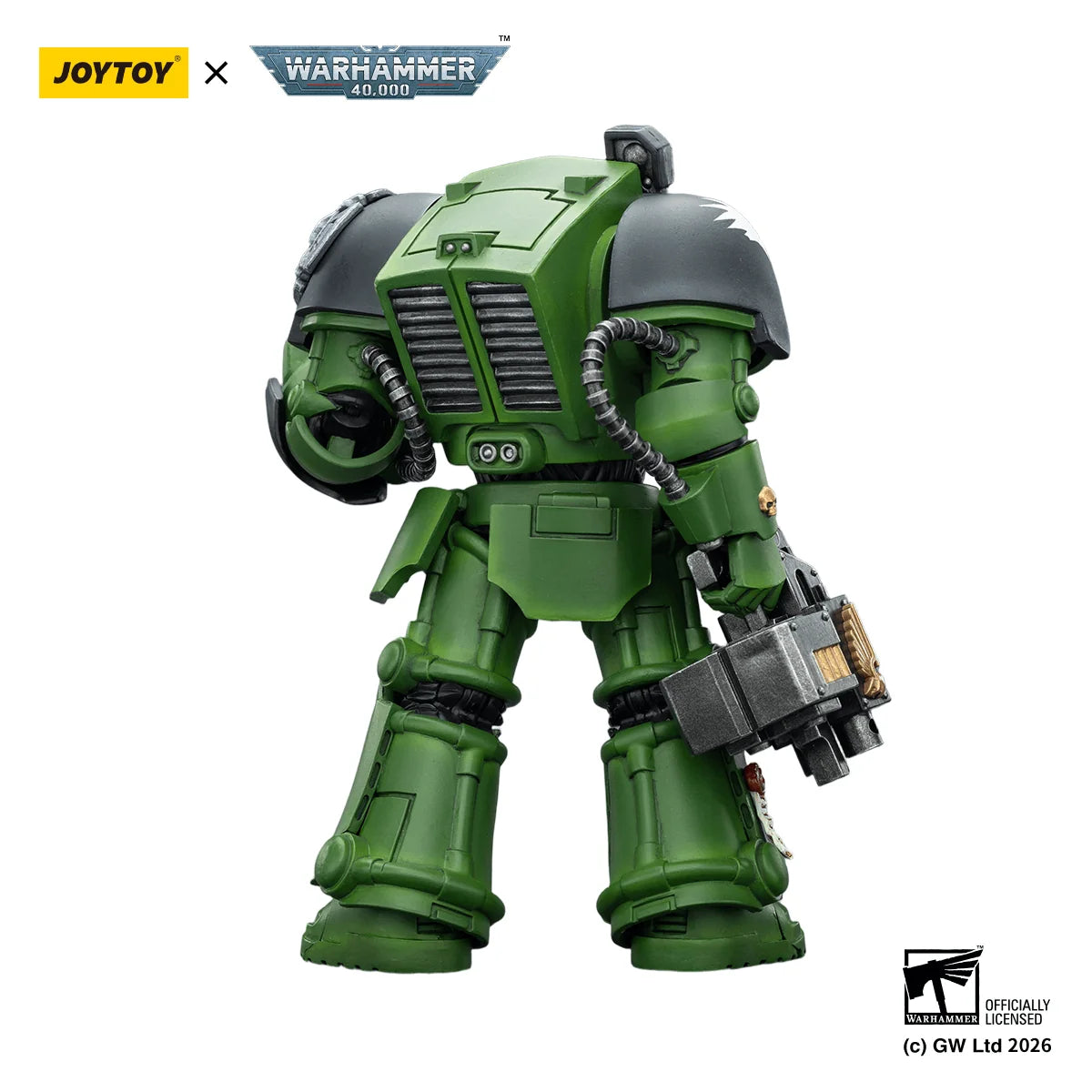 Salamanders Terminator 2 with Power Fist and Storm Bolter