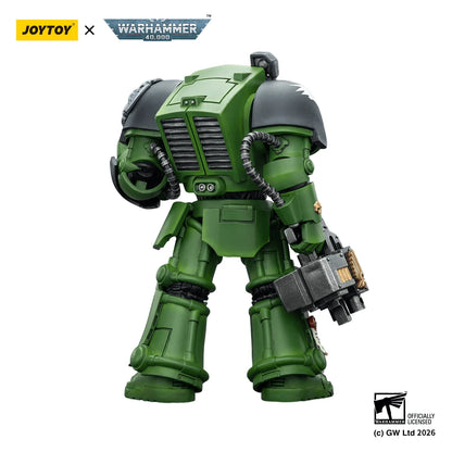 Salamanders Terminator 2 with Power Fist and Storm Bolter