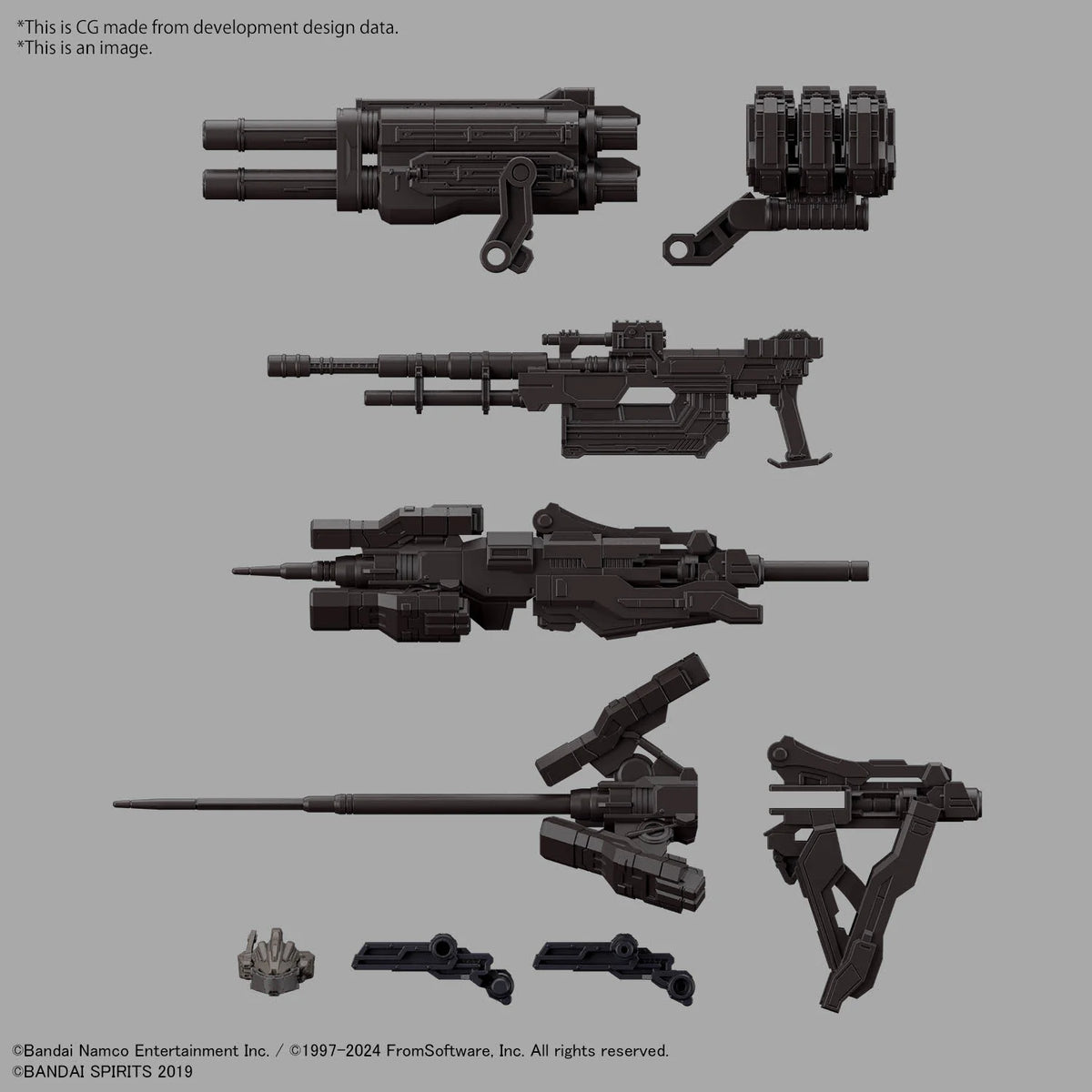 30MM ARMORED CORE Ⅵ FIRES OF RUBICON RaD CC-2000 ORBITER NIGHTFALL