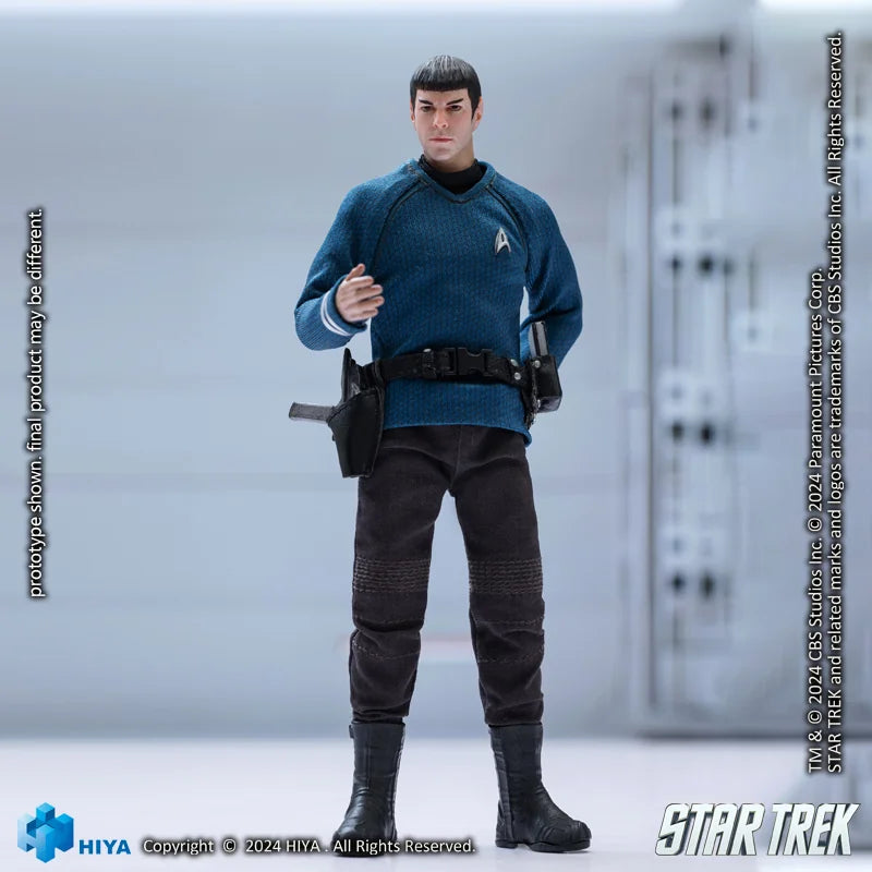 Hiya Toys Exquisite Super Series 1/12 Scale Star Trek 2009 Spock Action Figure