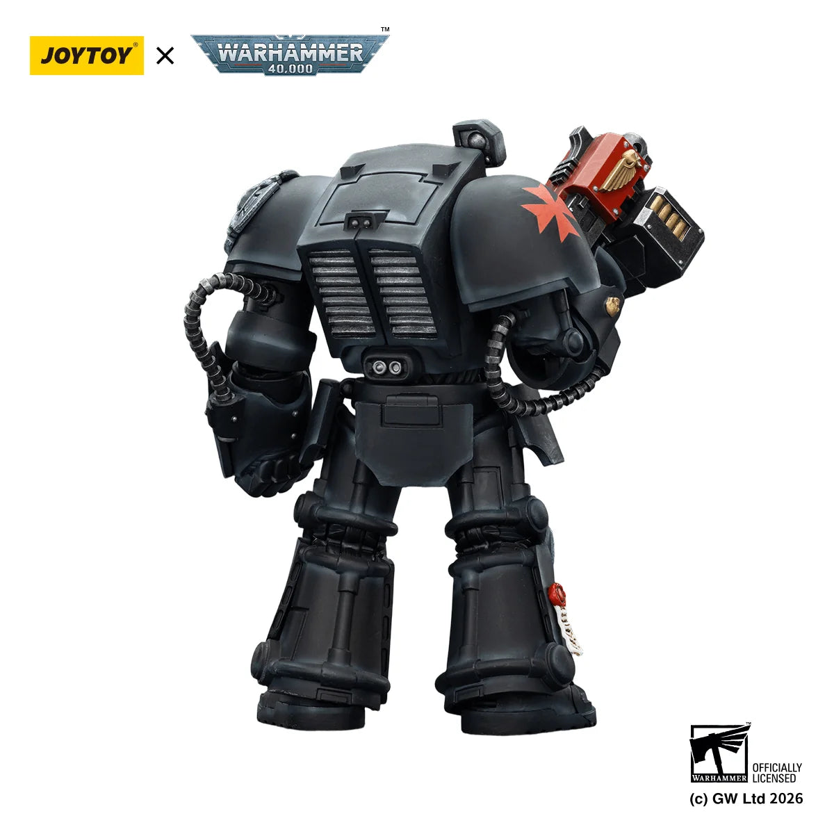 BlackTemplars Terminator 2 with Power Fist and Storm Bolter