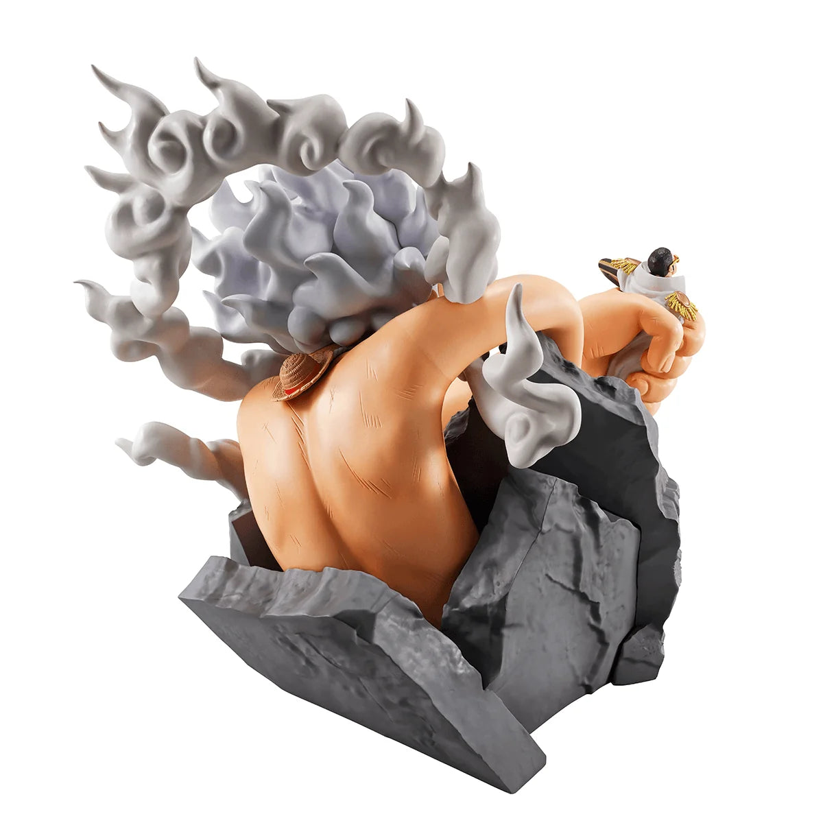 Bandai Spirits Ichibansho Monkey D. Luffy Gear 5 vs Borsalino Revible Moment Figure