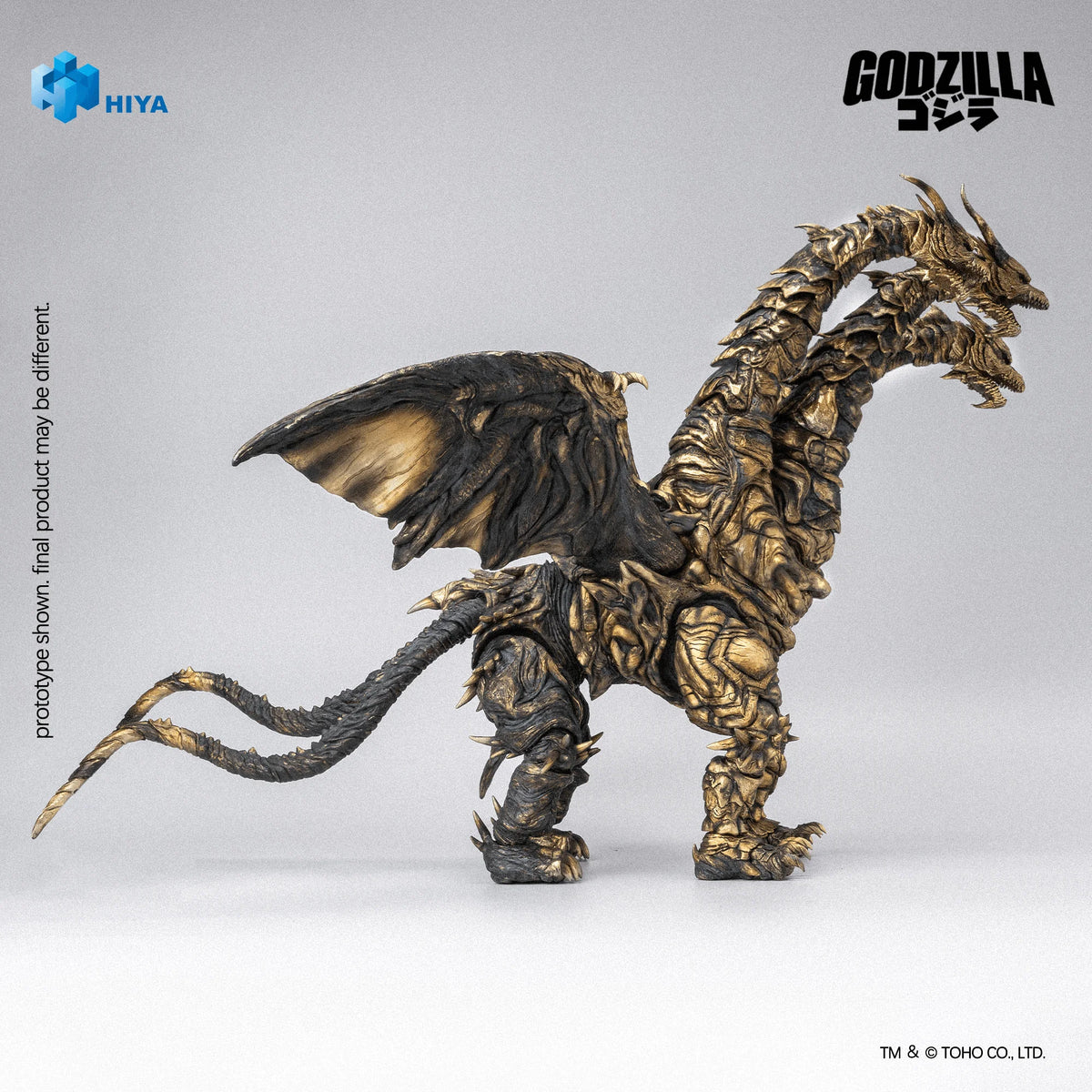 Hiya Toys Exquisite Basic Series Keizer Ghidorah Action Figure – Godzilla Final Wars 2004