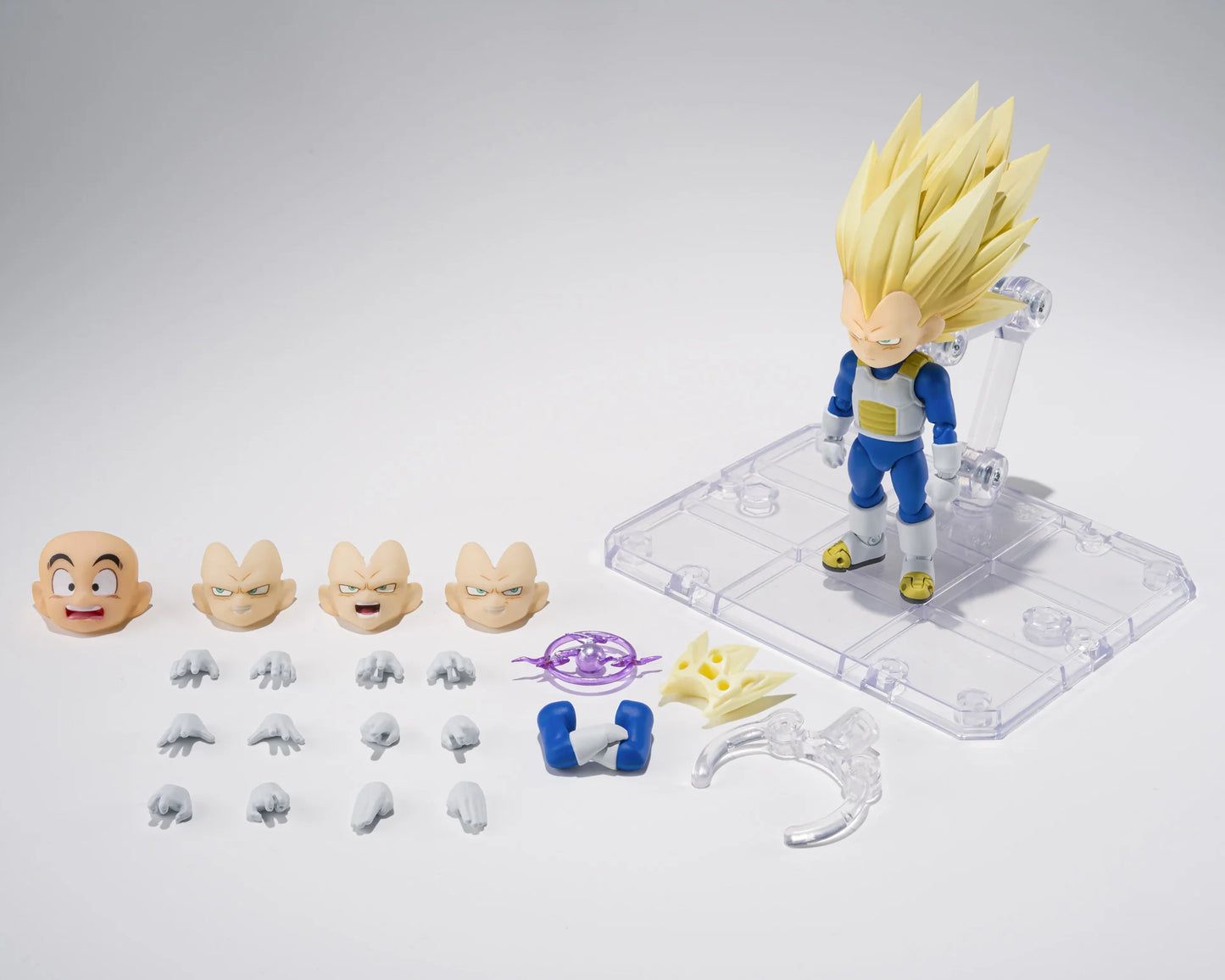 SUPER SAIYAN 3 VEGETA (MINI) "DRAGON BALL DAIMA", TAMASHII NATIONS S.H.Figuarts (P-Bandai Exclusive)