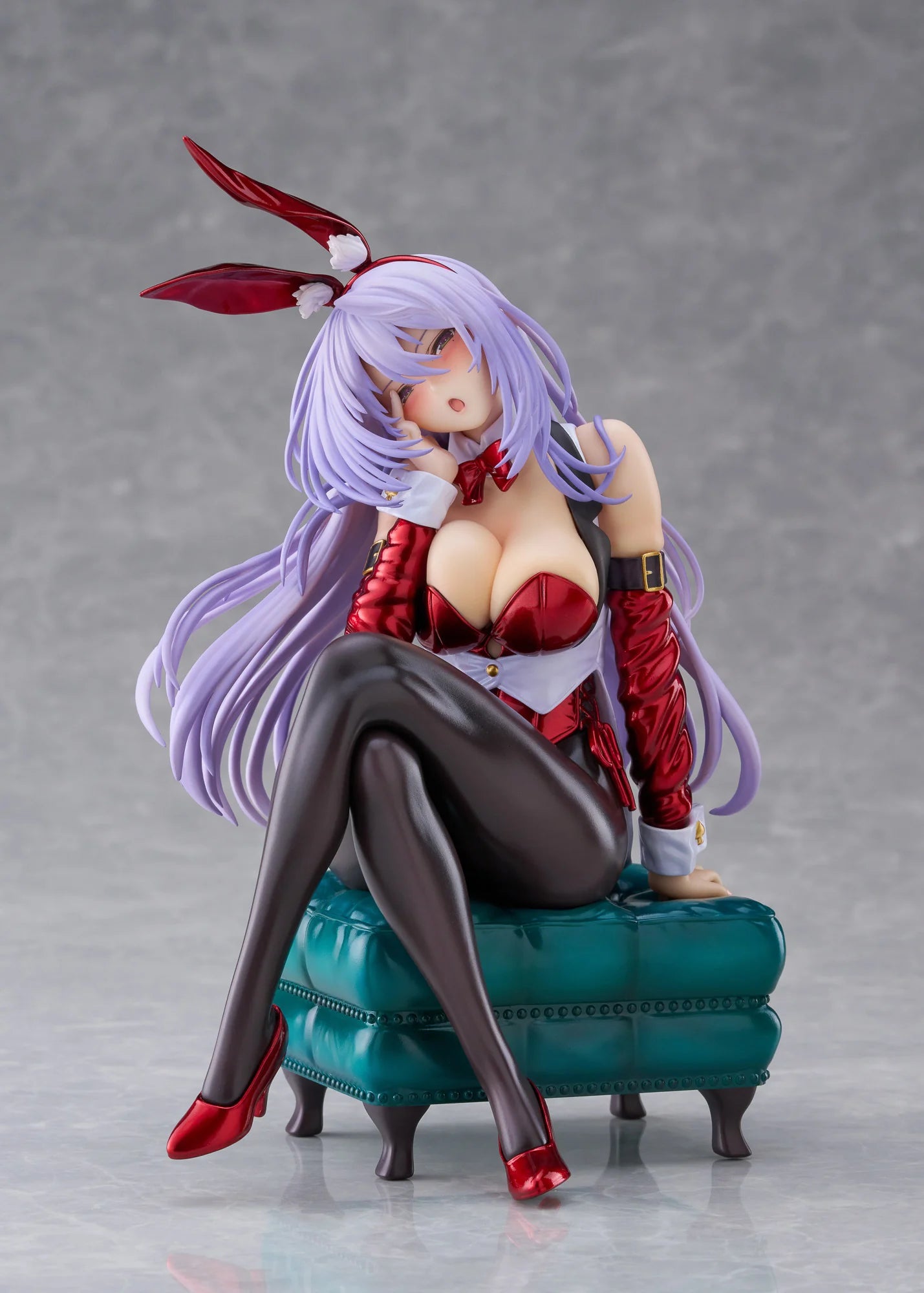 PLUM PMOA Amagasa Tsuduri Bunny Style PVC Scale Figure (Christmas Santa Color)
