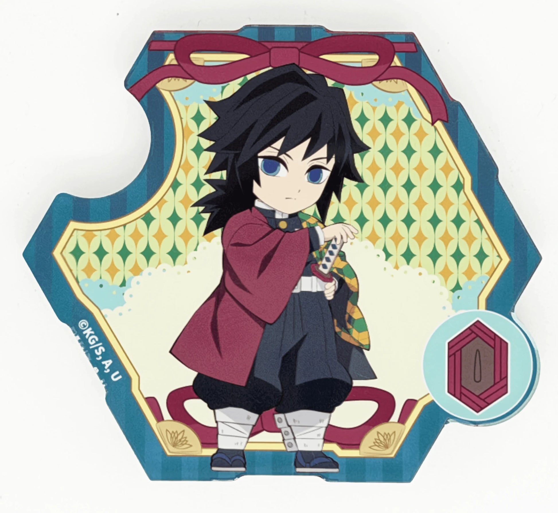 Demon Slayer - Retro Poster Refrigerator Magnet (Box of 8)