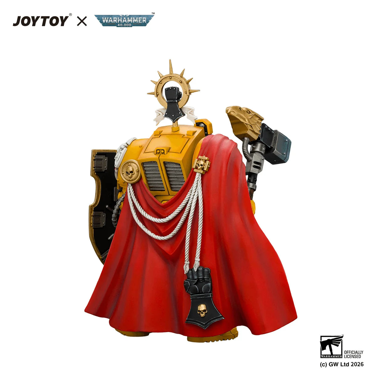 Imperial Fists Darnath Lysander with Thunder Hammer and Storm Shield