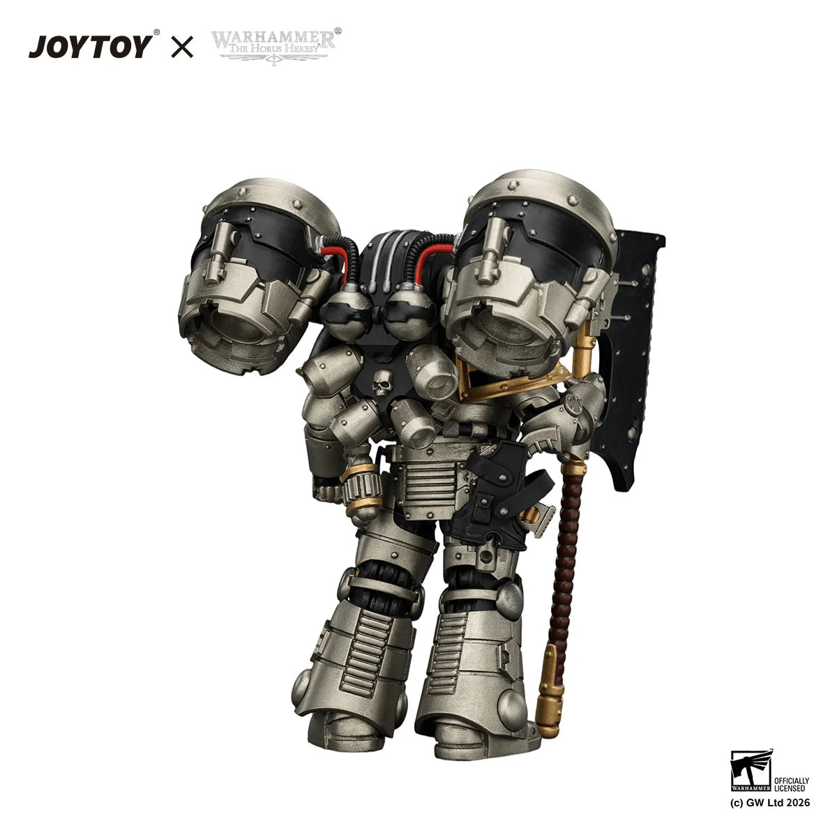 Iron Warriors MkII Assault Legionary2 with Bolt pistol & Heavy chain axe