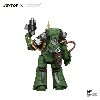 Salamanders MK III Tactical Legionary with Plasma Pistol and Bolt Pistol
