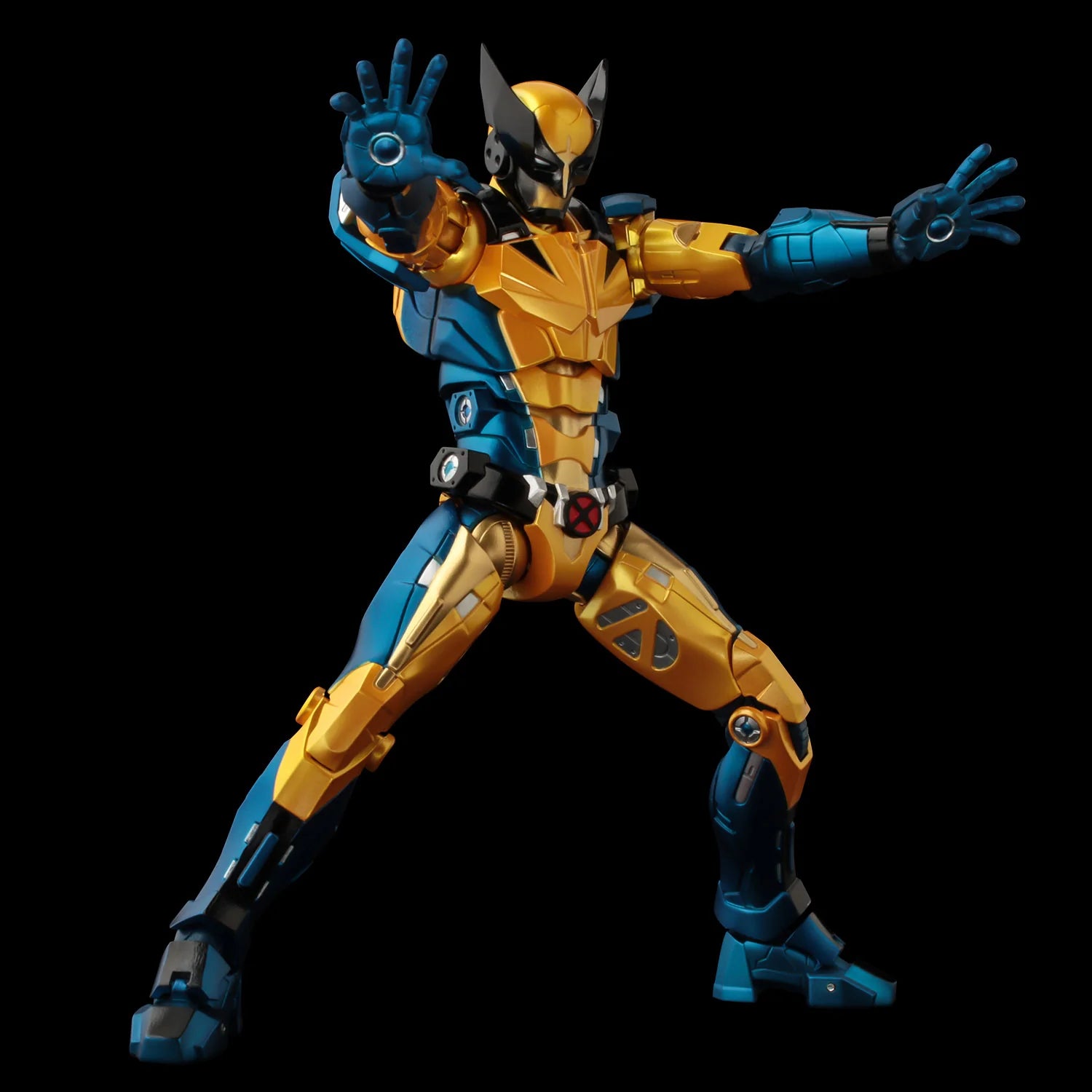 Sentinel Marvel Fighting Armor Wolverine Highly Articulated Action Figure