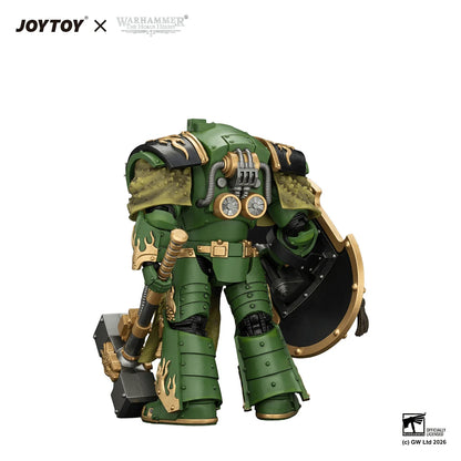 Salamanders Firedrake Terminator 2 with Thunder Hammer and Dragonscale Storm Shield