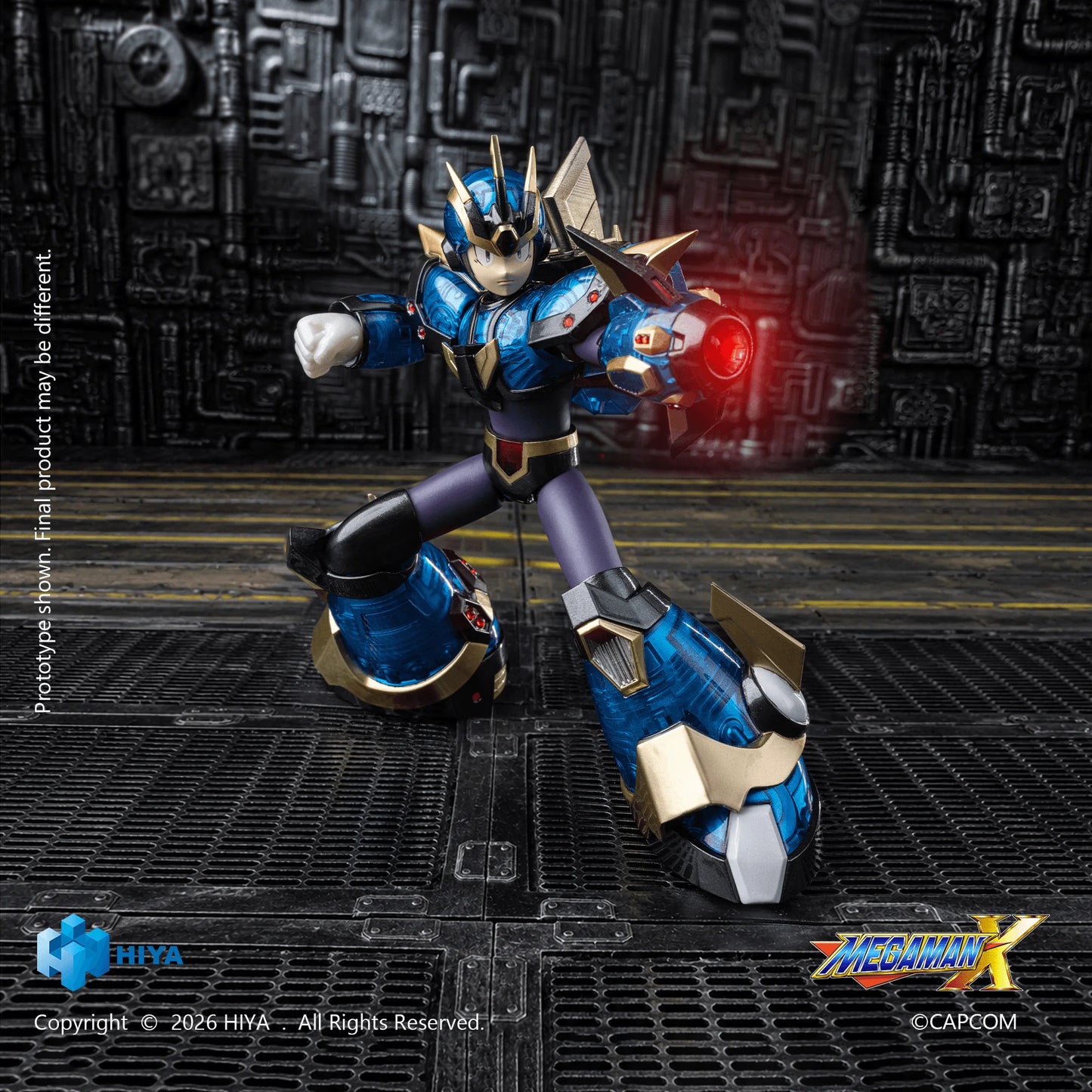 None Scale 6.1 Inch Mega Man X series X Ultimate Armor Version Action Figure