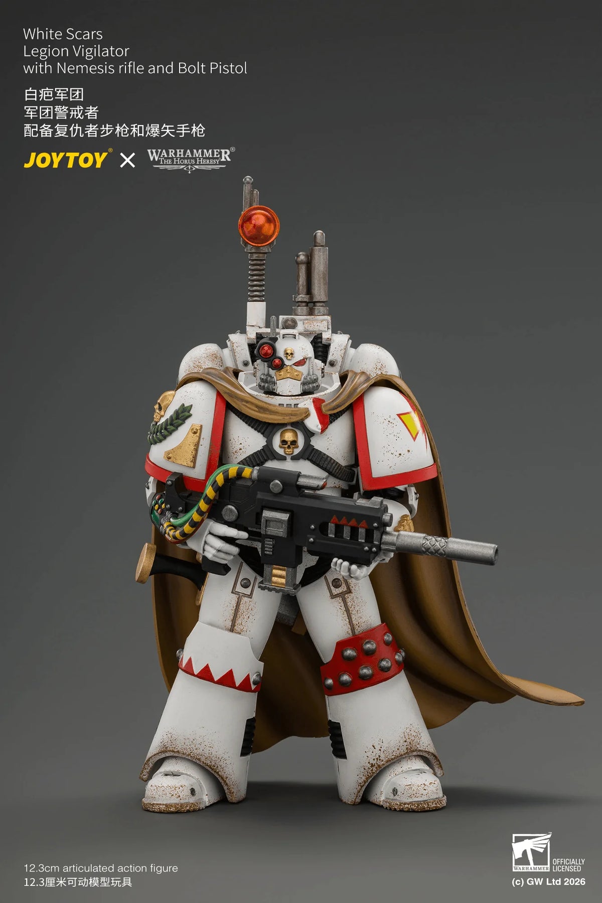White Scars Legion Vigilator with Nemesis rifle and Bolt Pistol