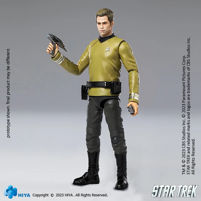 HIYA TOYS Exquisite Mini Series 1/18 James T. Kirk Action Figure Star Trek 2009