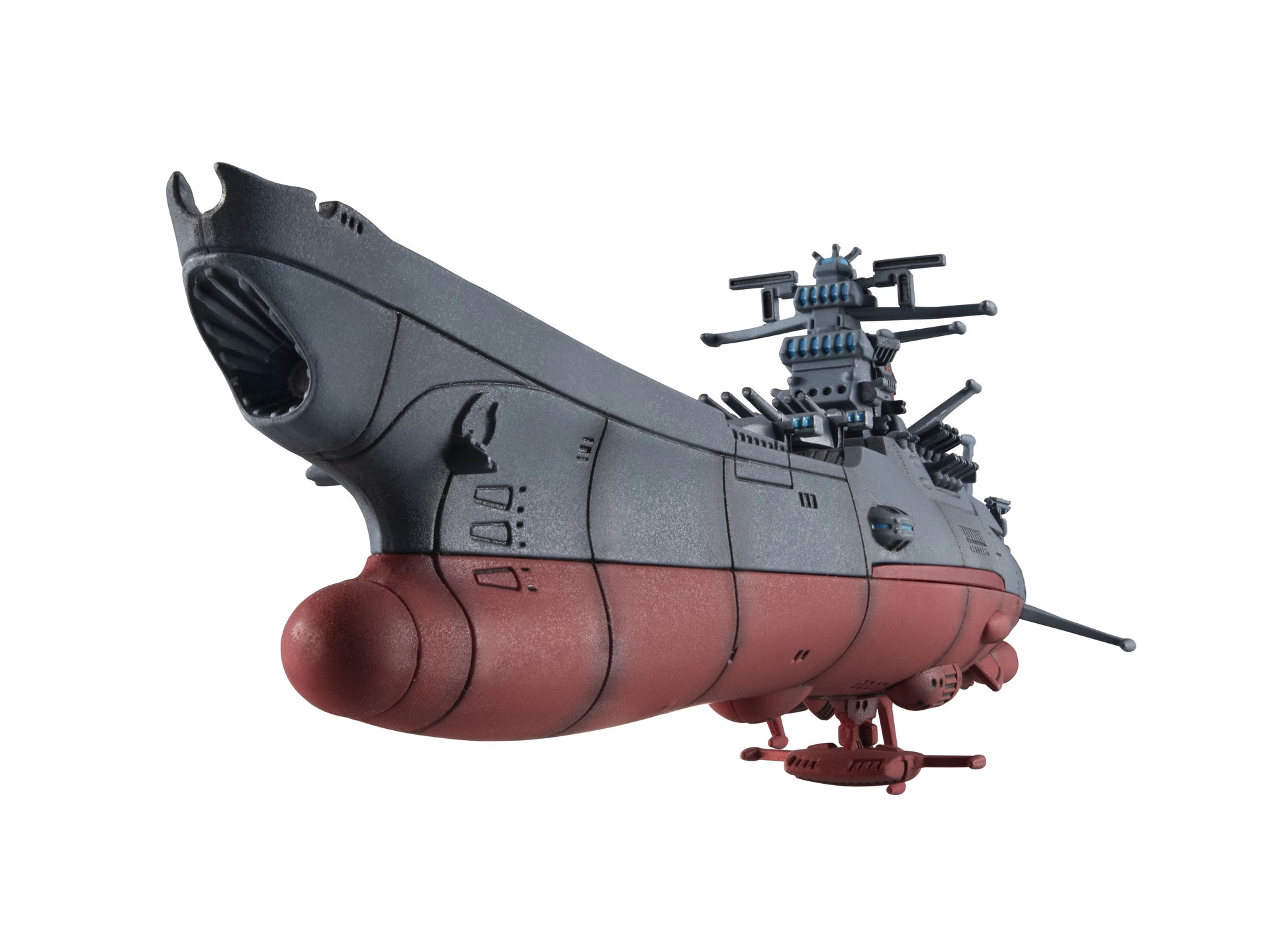MegaHouse Cosmo Fleet Space Battleship Yamato 2202 Warriors of Love Model with Asteroid Ring