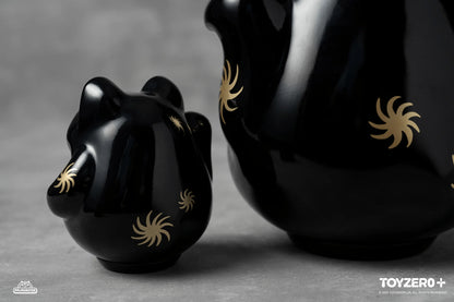 200% PP Lucky Cat Daruma (Black cat edition)