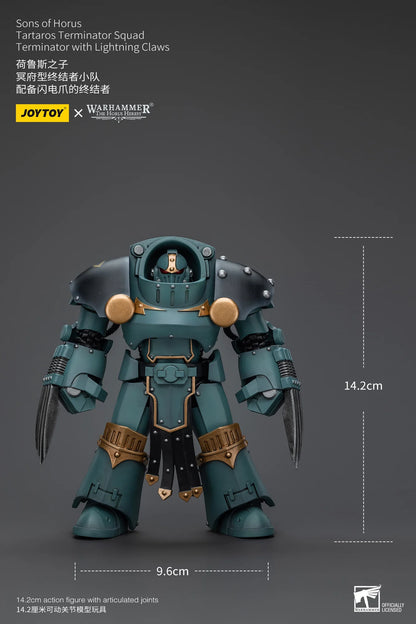 JoyToy Sons Of Horus Tartaros Terminator Action Figure with Lightning Claws