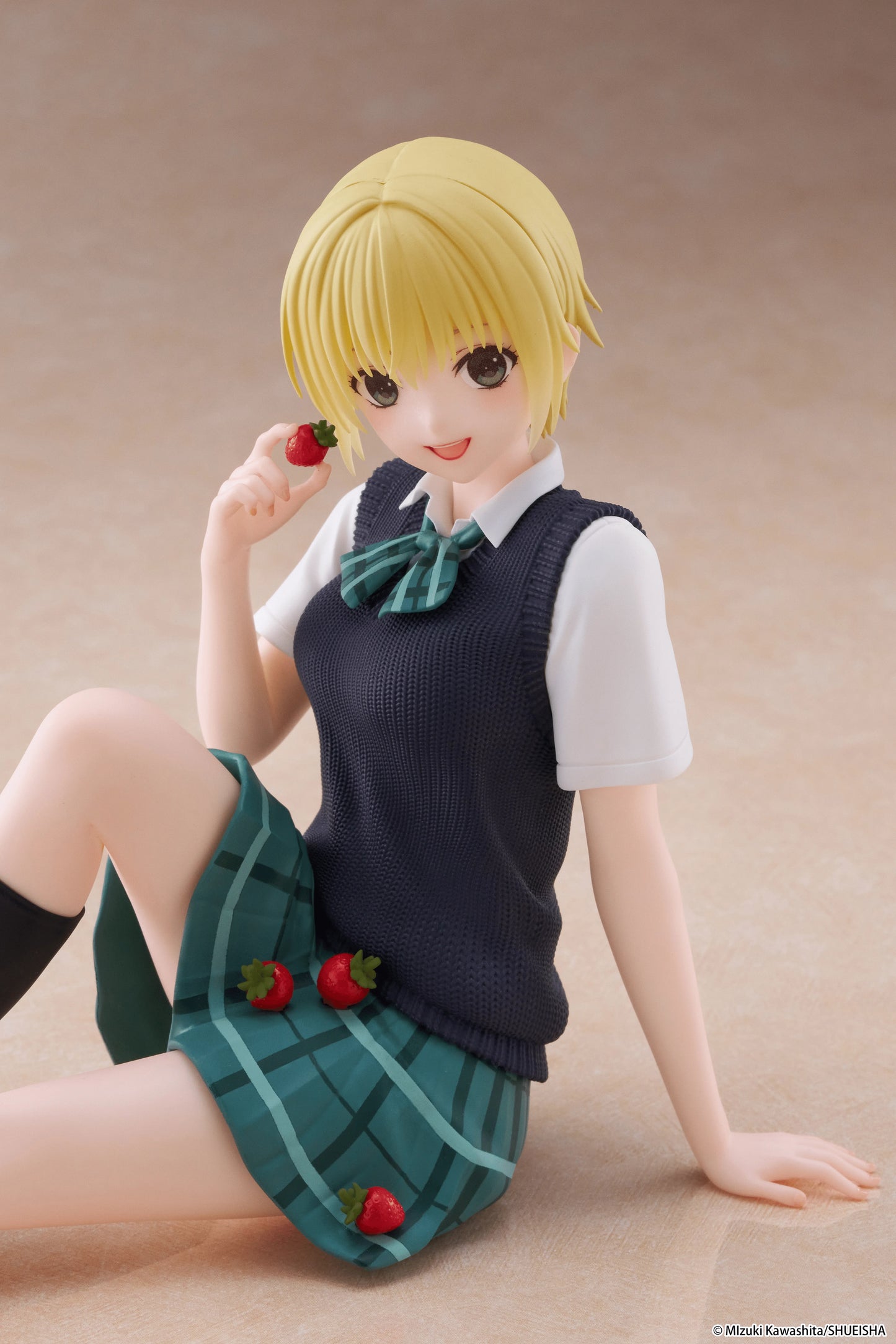 Strawberry 100% Desktop Cute Figure - Tsukasa Nishino (School uniform Ver.)