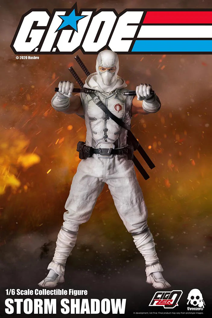 Threezero Figzero G.I. Joe Storm Shadow 1/6 Scale Collectible Figure