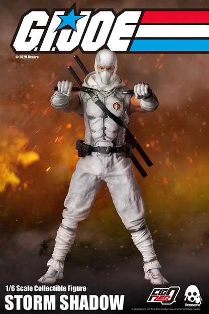 Threezero Figzero G.I. Joe Storm Shadow 1/6 Scale Collectible Figure