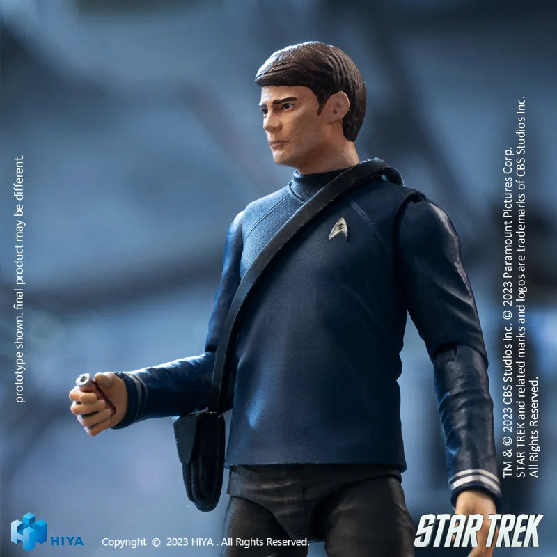 HIYA TOYS Exquisite Mini Series 1/18 Scale Star Trek 2009 McCoy Action Figure