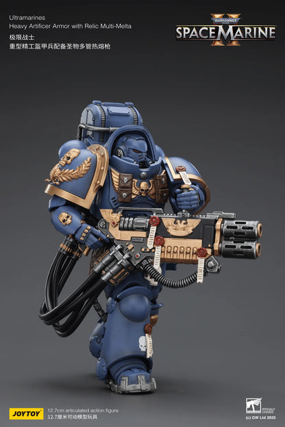 Ultramarines Heavy Artificer Armor with Relic Multi-Melta