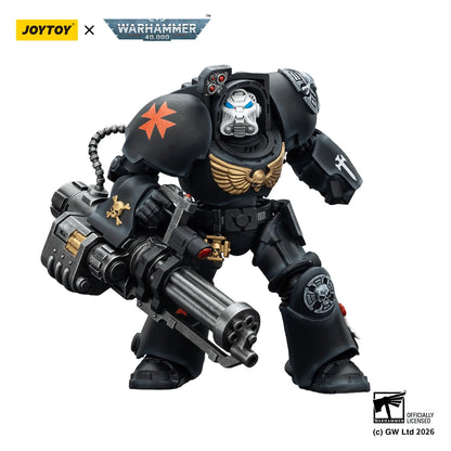 Black Templars Terminator 3 with Power Fist and Assault Cannon