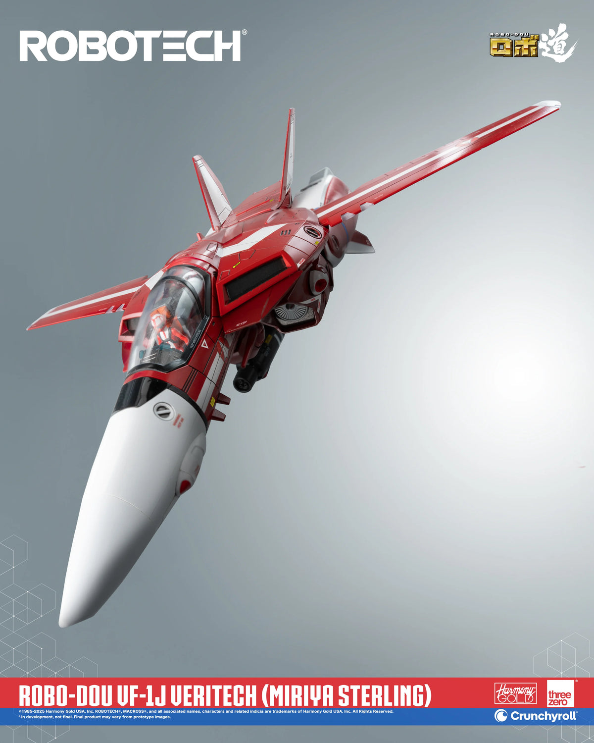 threezero ROBO-DOU VF-1J Veritech (Miriya Sterling) Collectible Figure