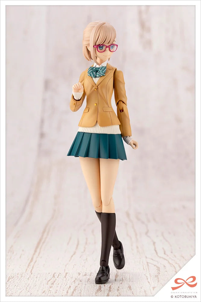 Kotobukiya Koyomi Takanashi Ryobu High School Winter Clothes Plastic Model Kit