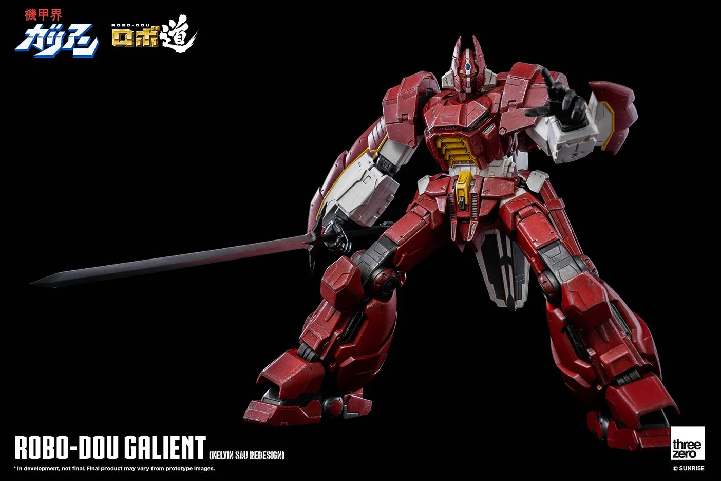 Threezero ROBO-DOU Galient Kelvin Sau Redesign Articulated Figure