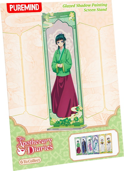 The Apothecary Diaries - Glazed Shadow Painting Screen Stand (6 units/set) (Box of 6)