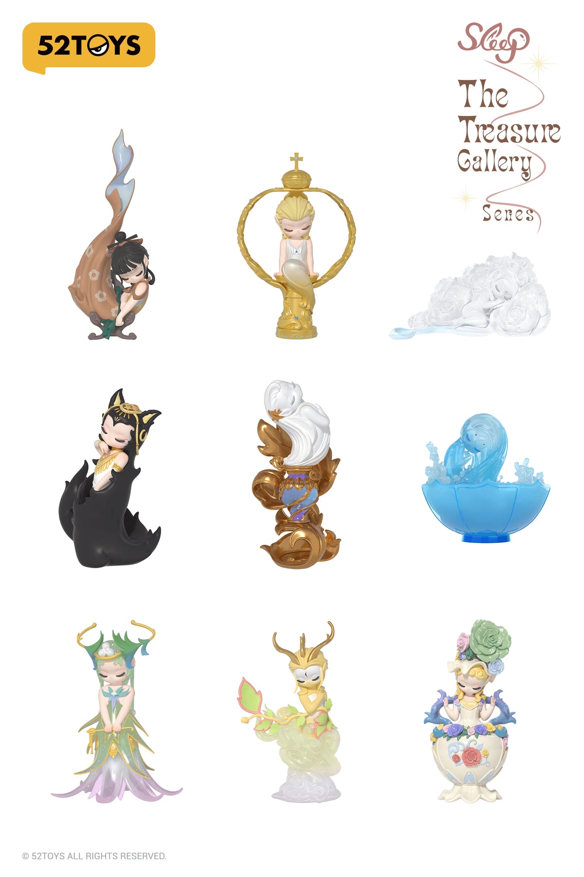 Sleep The Treasure Gallery Series (Box of 8)