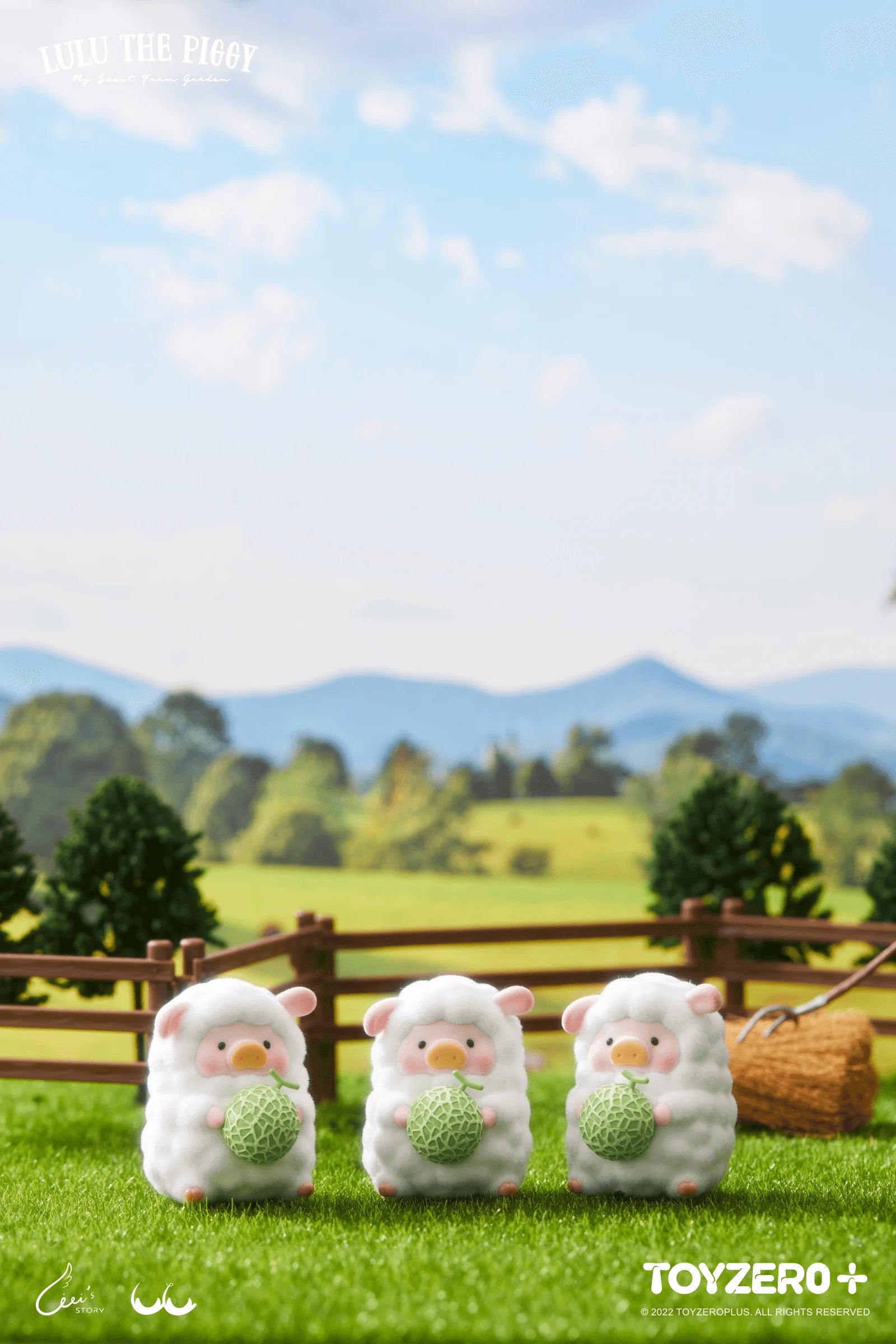 LuLu the Piggy - Farm Garden Series (Box of 6)