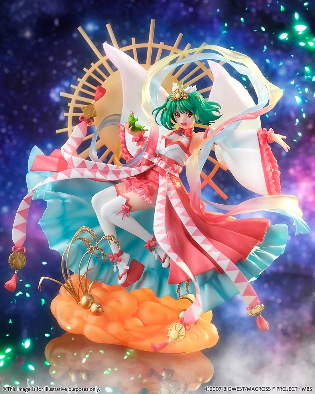 eStream Ranka Lee Amaterasu Ver. Scale Figure (1/7)