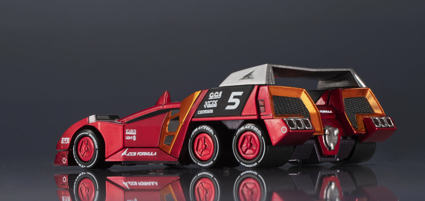 MegaHouse Cyber Formula Collection Future GPX Cyber Formula FIRE SUPERION G.T.R Racing Machine Model