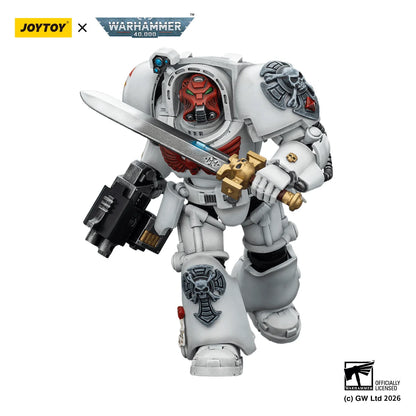 White Scars Terminator 1 with Power Sword and Storm Bolter