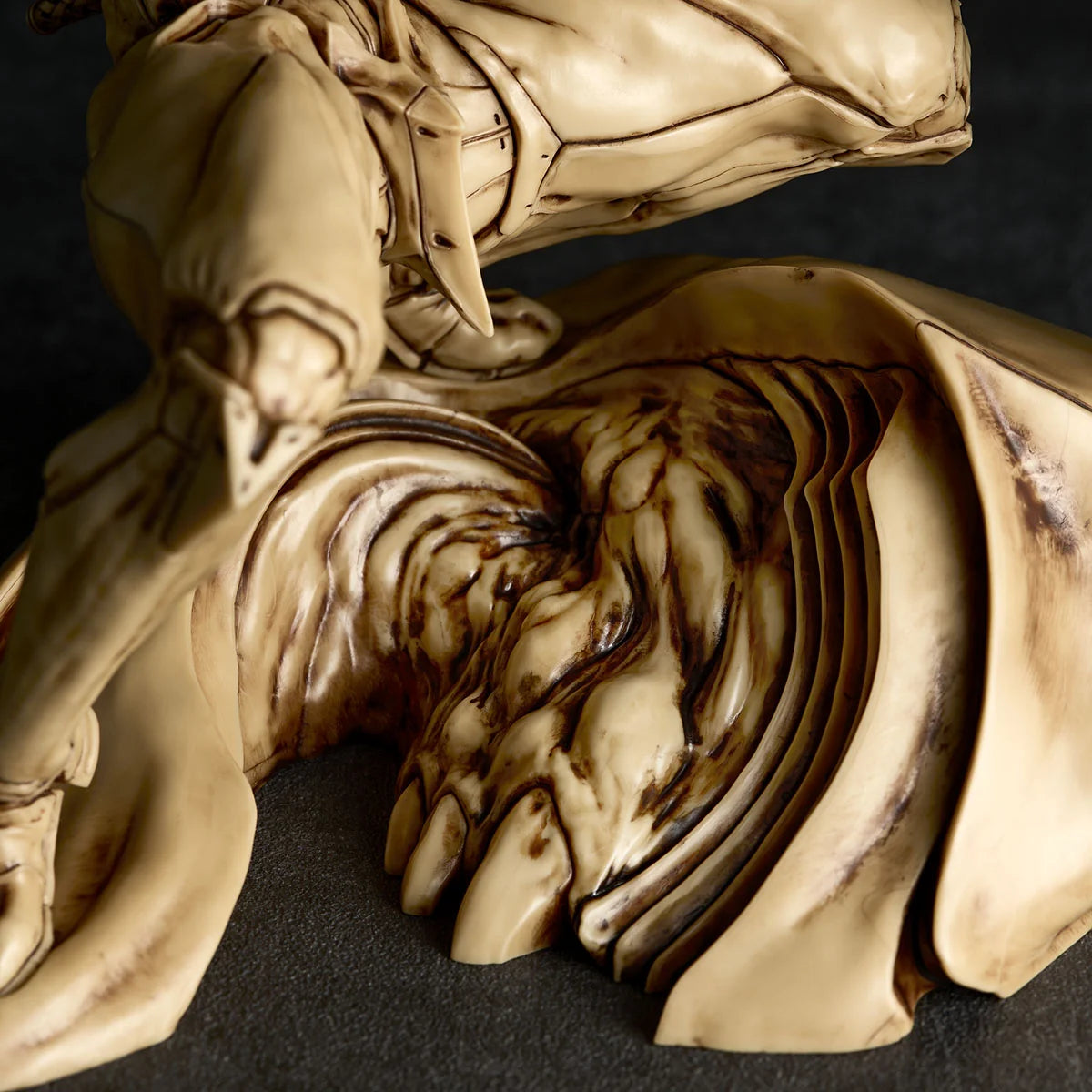 SCULPTURE WORKS Evangelion Unit 2 Beast Transformation 2nd Form The Beast Geofront Blood Battle Beige Color Ver.