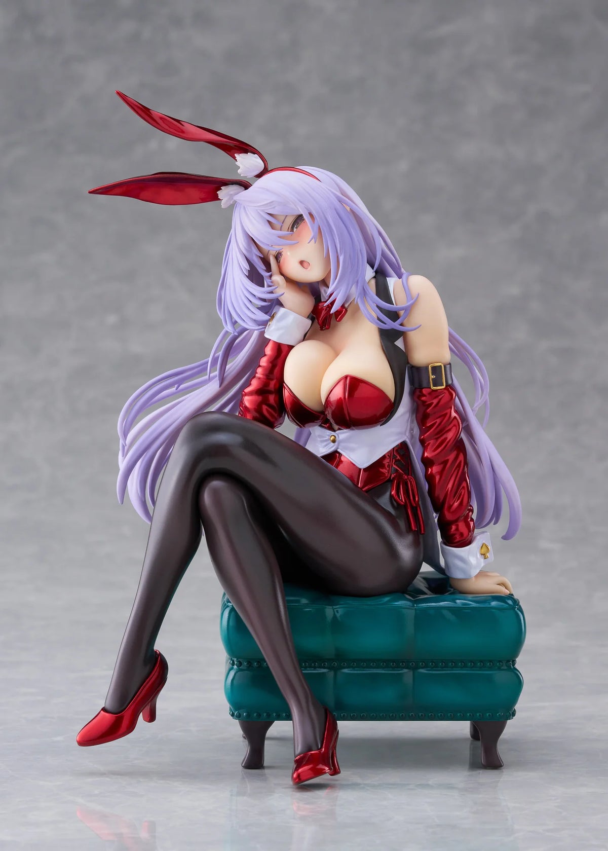 PLUM PMOA Amagasa Tsuduri Bunny Style PVC Scale Figure (Christmas Santa Color)
