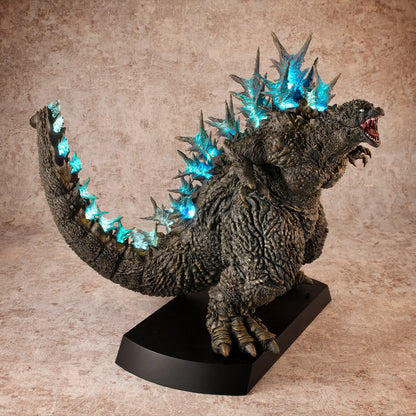 MegaHouse UA Godzilla 2023 Attacking Ginza Action Figure with LED & Sound