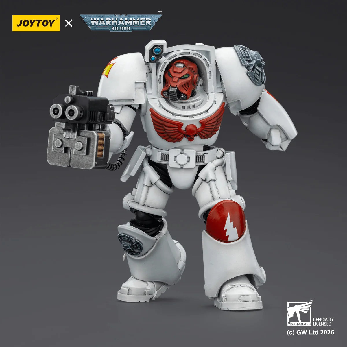 White Scars Terminator 2 with Power Fist and Storm Bolter